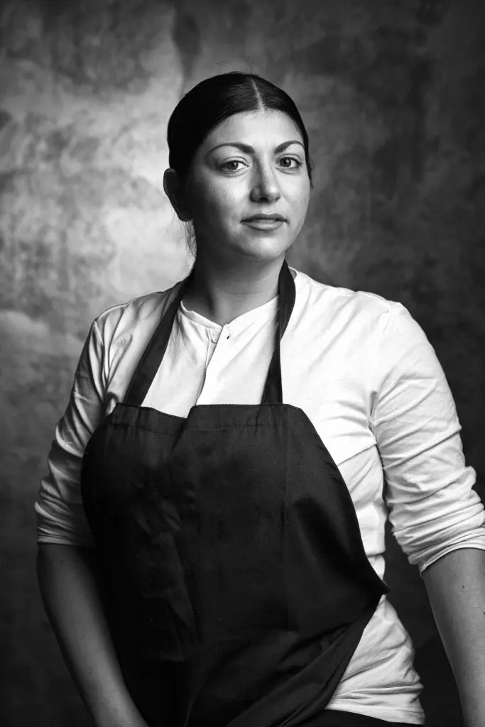 Retrato de la chef Fernanda Fuentes